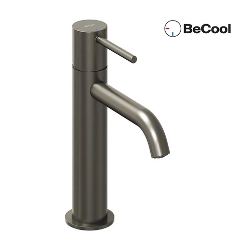 Ravak ES 012.21GB Álló mosdócsaptelep BeCool 190 mm, leeresztő nélkül - Graphite Brushed X070397
