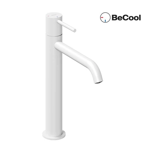 Ravak ES 014.11WV Álló mosdócsaptelep BeCool 250 mm, leeresztő nélkül - White Velvet X070400