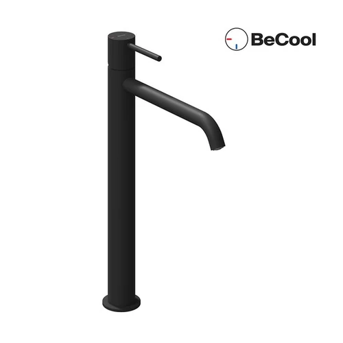 Ravak ES 015.21BLM Álló mosdócsaptelep BeCool 340 mm, leeresztő nélkül - Black Matt X070406