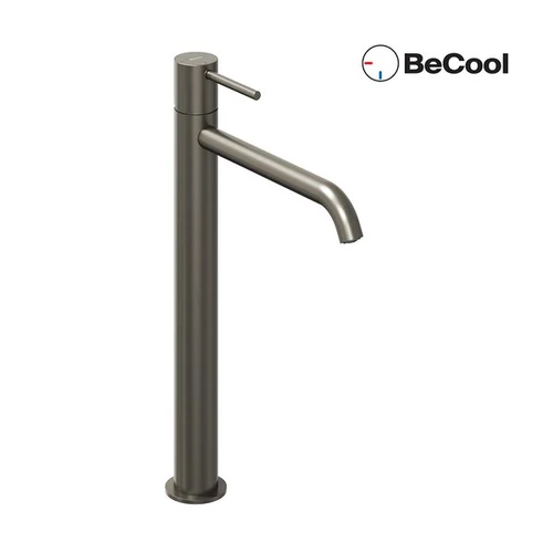 Ravak ES 015.21GB Álló mosdócsaptelep BeCool 340 mm, leeresztő nélkül - Graphite Brushed X070407