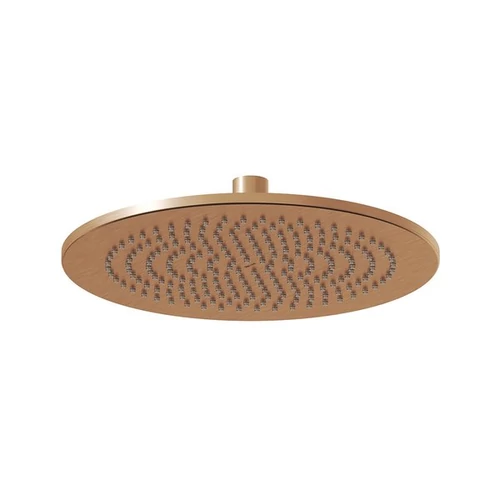 Ravak 980.60RGB Esőztető zuhanyfej köralakú, 250 mm, Rose Gold Brushed X07P711