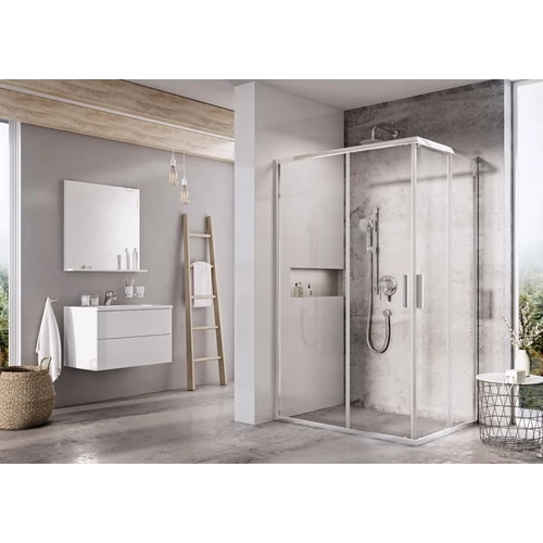 Ravak Blix Slim BLSRV2K-80 krómhatású+Transparent zuhanykabin X1XM40C00Z1