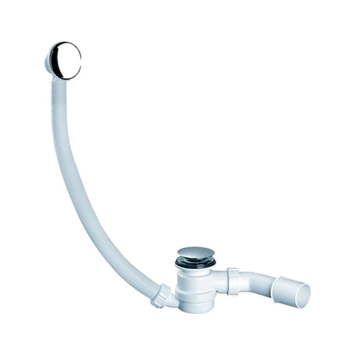 Riho kád le és túlfolyószett, pop-up leeresztővel 130cm - 560100235 