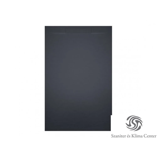 Riho Isola 120x80 fekete zuhanytálca DR16080