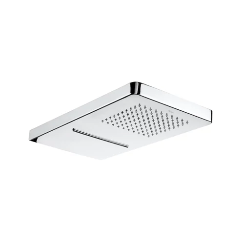 Roca Puzzle rozsdamentes acél fejzuhany, vízesés funkcióval - A5A9978C00