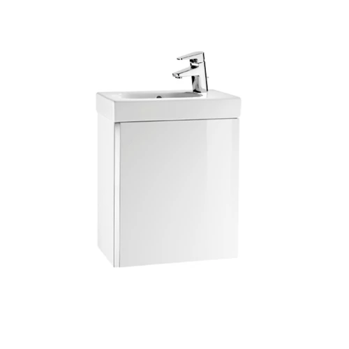 Roca Unik Mini mosdószekrény és kézmosó Fehér - A855873806