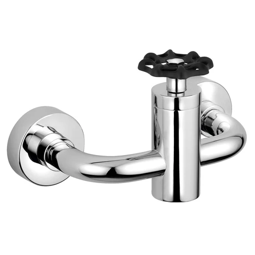 Sapho DANDY zuhanycsaptelep, zuhanyszett nélkül, króm/fekete (5184TT)