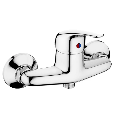 Sapho AQUALINE 40 fali zuhanycsaptelep, bekötés:150mm, króm (52119)