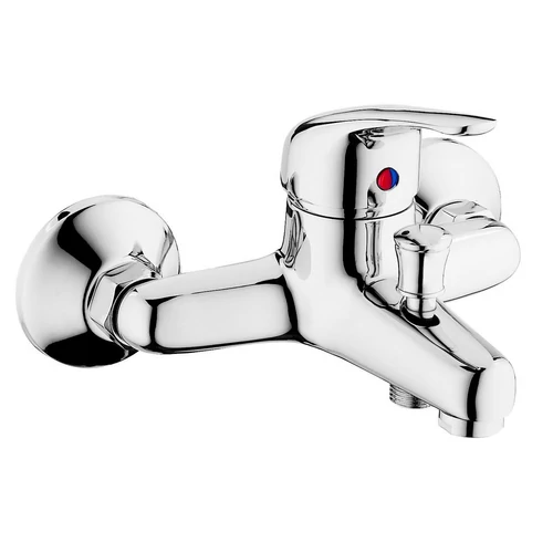 Sapho AQUALINE 40 fali kádtöltő csaptelep, bekötés:150mm, króm (52127)