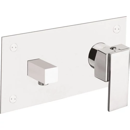 Sapho REITANO MASTERMAX Falbaépíthető zuhanycsaptelep, egyirányú, zuhanyszett nélkül, kró (8785)