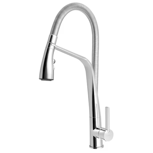 Sapho ARLA Mosogató-csaptelep kihúzható zuhanyfejjel, króm (AR430)