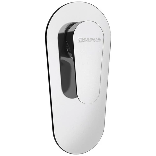 Sapho CORNELI falba süllyesztett zuhanycsaptelep, 1-irányú váltóval, króm (CE41)