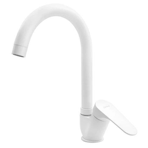 Sapho CORNELI mosogató-csaptelep, 170/207/300mm, matt fehér (CE60/14)