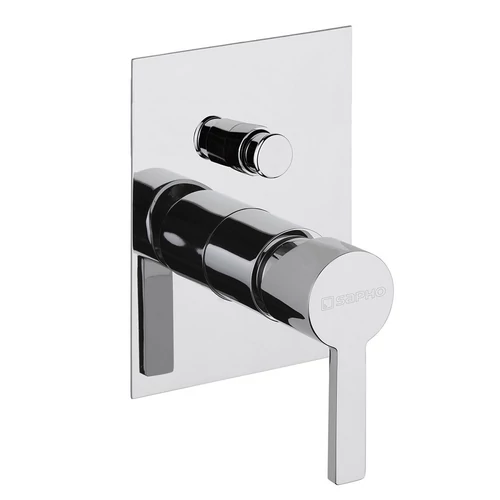 Sapho ESPADA falba süllyesztett csaptelep 2-irányú váltóval, zuhanyszett nélkül, króm (ES42)