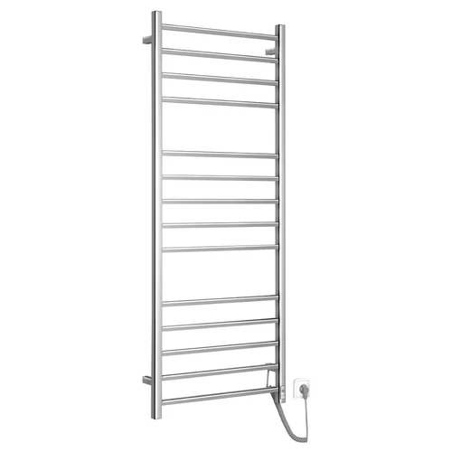 Sapho ESKINADO elektromos törölközőszárító radiátor, időzítővel, 600x1500mm, 130W, inox (ER450T)