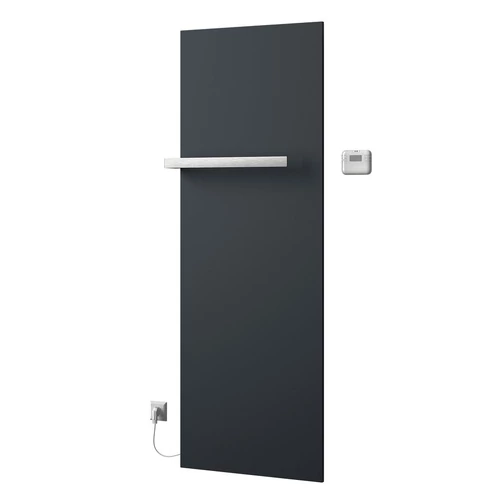 Sapho ELION elektromos fürdőszobai radiátor termosztáttal, 606x1765mm, 900W, metál antracit (IR510)
