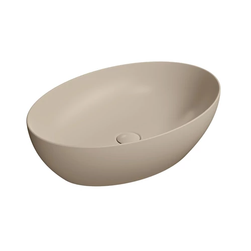 Sapho PURA Mosdó, pultra helyezhető, 60x16x42cm, matt krétafehér (884208)