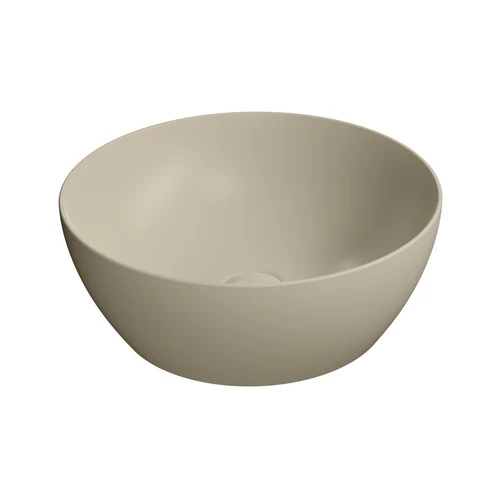 Sapho PURA Mosdó, pultra helyezhető, O42x16cm matt krétafehér (885108)