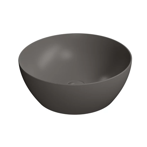 Sapho PURA Mosdó, pultra helyezhető, O42x16cm matt bistro (885116)