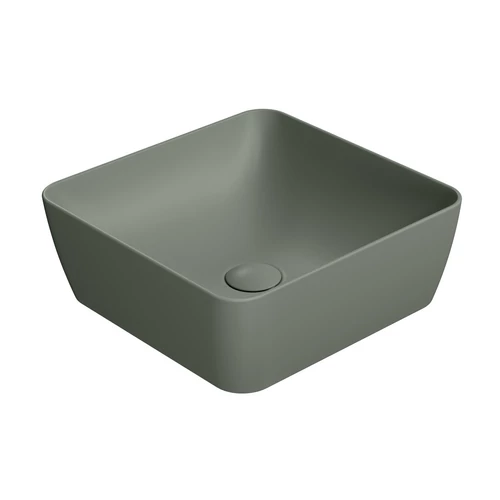 Sapho SAND Mosdó, pultra helyezhető, 38x14x38cm, matt agave (903804)