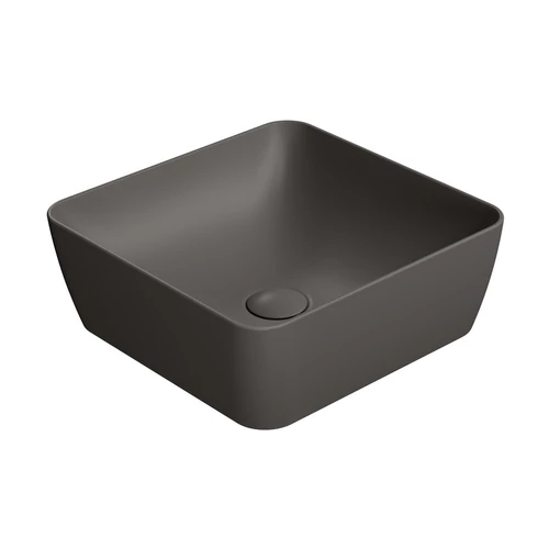 Sapho SAND Mosdó, pultra helyezhető, 38x14x38cm, matt bistro (903816)