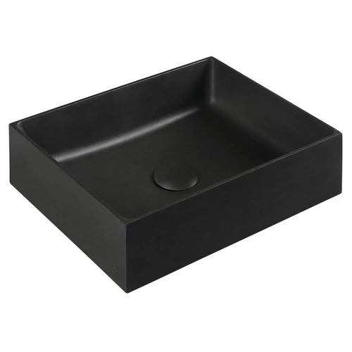 Sapho FORMIGO beton mosdó, 47,5x13x36,5cm, antracit (FG016)