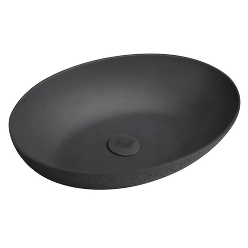 Sapho FORMIGO beton mosdó, 60x14,5x40,5cm, antracit (FG026)