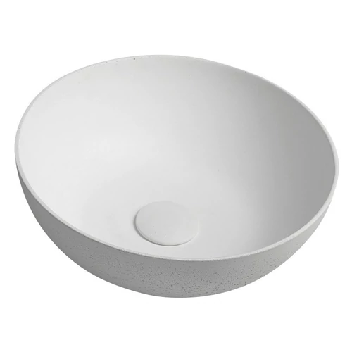 Sapho FORMIGO beton mosdó, átm:39cm, fehér (FG031)