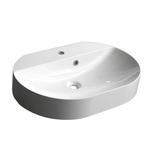 Sapho HELEN öntöttmárvány mosdó, 63x43cm (HE063)