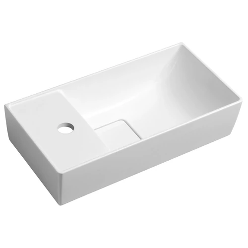 Sapho MAXX öntöttmárvány mosdó, balos, 47,5x11x24cm (MX475)