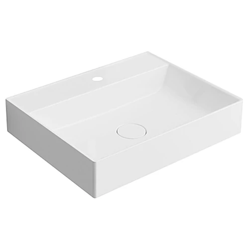 Sapho TWIG öntöttmárvány mosdó, 60x47cm (TW060)