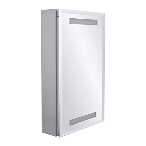 SAPHO BEMETA HOTEL Tükrös szekrény, LED világítással, 380x610x120mm (127401729)