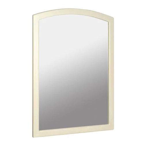 SAPHO RETRO keretes tükör, világítás nélkül, 65x91 cm, antik fehér (1685)