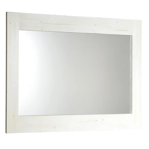 SAPHO BRAND keretes tükör, 100x80x2cm, antik fehér (BA057)