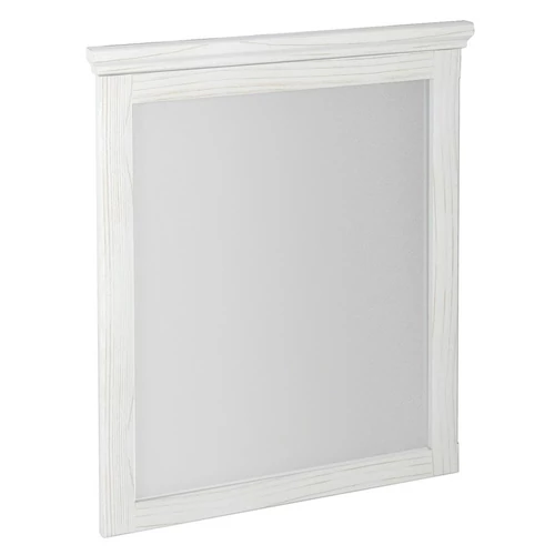 SAPHO CROSS keretes tükör, 60x80x3,5cm, antik fehér (CR211)