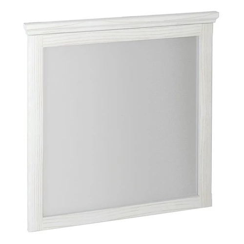 SAPHO CROSS keretes tükör, 70x80x3,5cm, antik fehér (CR212)