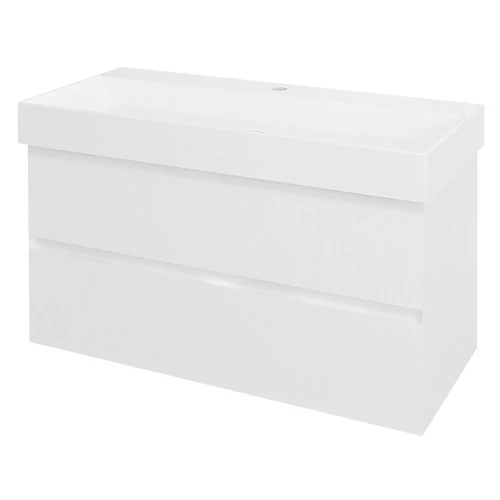 SAPHO FILENA mosdótartó szekrény, 95x51,5x43cm, fehér (FID1210B)