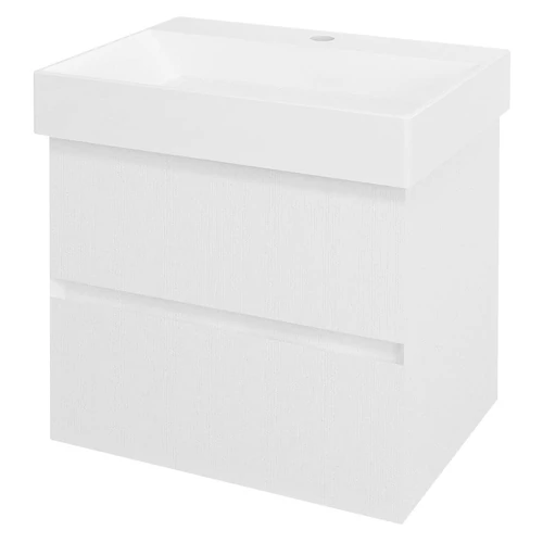 SAPHO FILENA mosdótartó szekrény, 57x51,5x43cm, fehér (FID1260B)