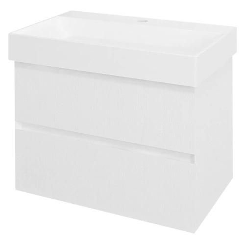 SAPHO FILENA mosdótartó szekrény, 67x51,5x43cm, fehér (FID1270B)