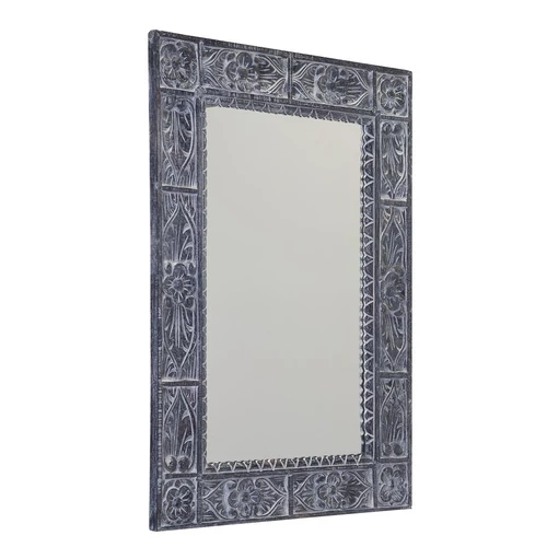 SAPHO UBUD keretes tükör, 70x100cm, antikolt szürke (IN231)