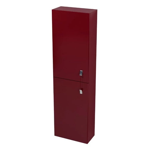 SAPHO MITRA állószekrény, 2 ajtóval, jobbos/balos, 40x140x20cm, bordó (MT133)