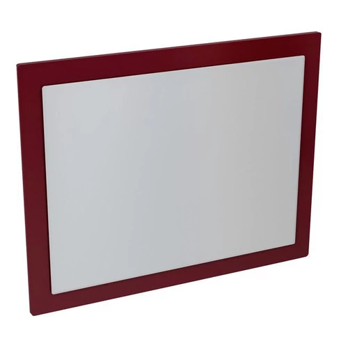 SAPHO MITRA Keretes tükör, 92x72x4cm, bordó (MT183)