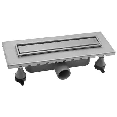 SAPHO OMP TEA ESSEFLOW padlóösszefolyó rosttal, 310x60x80mm, INOX (6963.101.8)