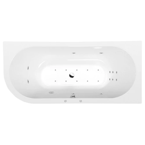 SAPHO POLYSAN VIVA R kád, Hidro Air rendszerrel, 185x80x47cm (72129HA)