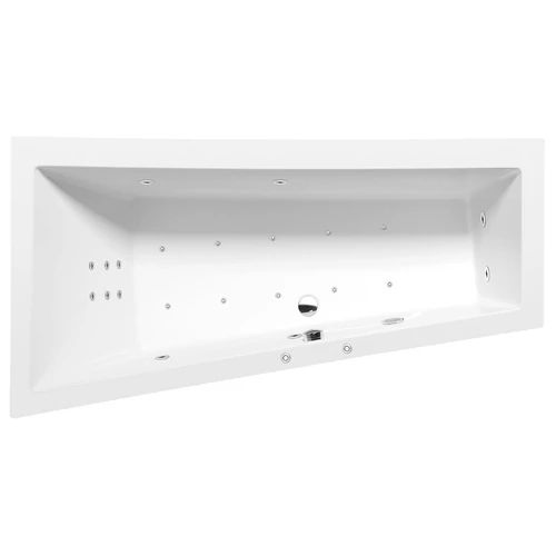 SAPHO POLYSAN ANDRA L kád, Hidro Air rendszerrel, 170x90x45cm (81111HA)