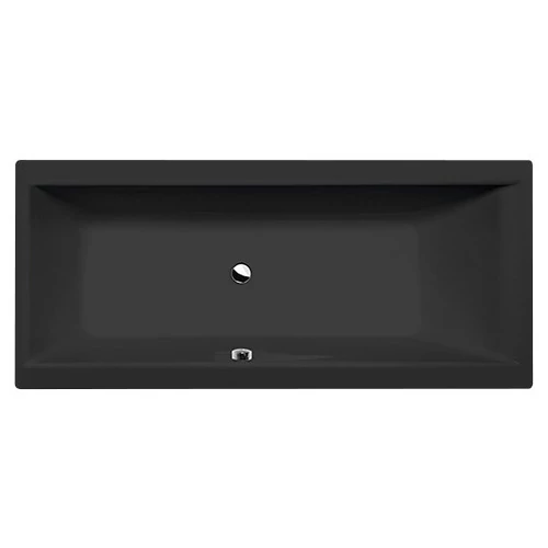 SAPHO POLYSAN CLEO kád, 180x80x48cm, matt fekete (95611BM)