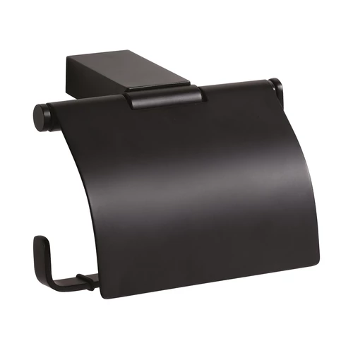 SAPHO BEMETA NERO WC papírtartó, 130x95x90mm, fekete (135012010)