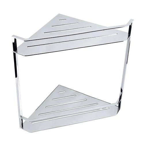 SAPHO BEMETA CYTRO Dupla sarok szappantartó, 240x350x240mm, polírozott (146208202)