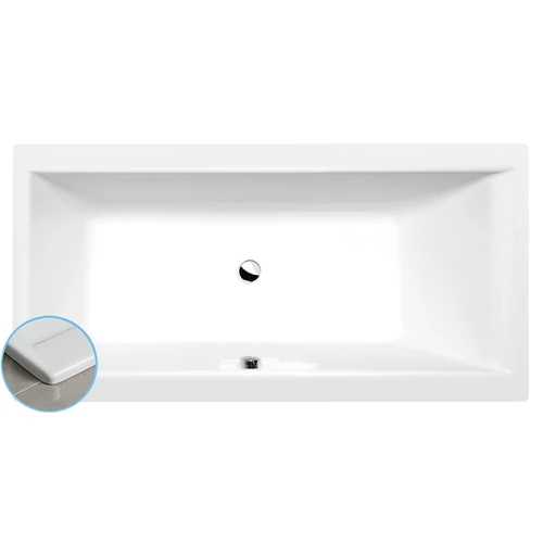 SAPHO POLYSAN CLEO SLIM kád, 150x75x48cm (27611S)