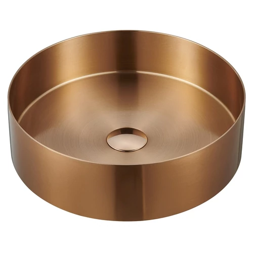 SAPHO AURUM mosdó klik-klak lefolyóval, 38cm, rózsaarany (AU301)